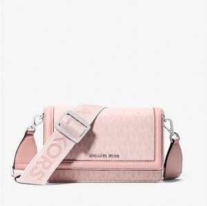 SOLD OUT! Michael Kors Jet Set Smokey Rose Phone Bag